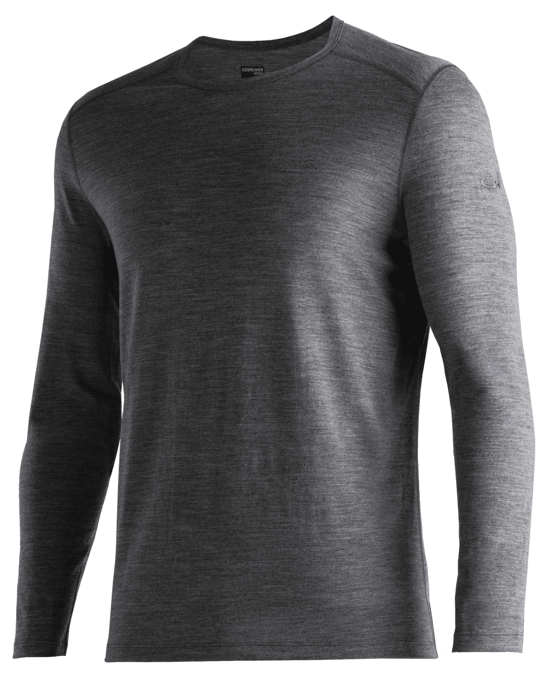 Men's Merino 260 Tech Long Sleeve Crewe Thermal Top in Grey.